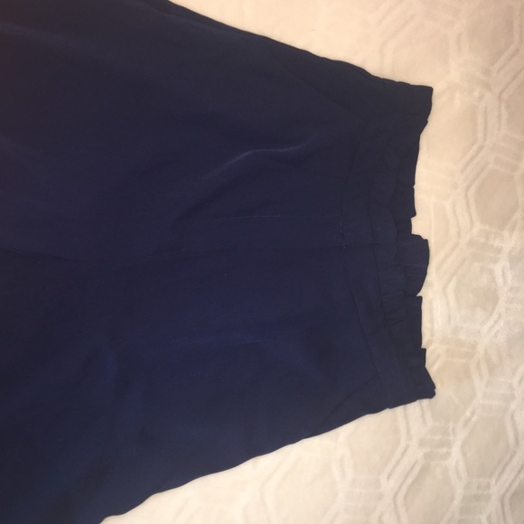 Wide leg blue pants - Picture 3 of 3